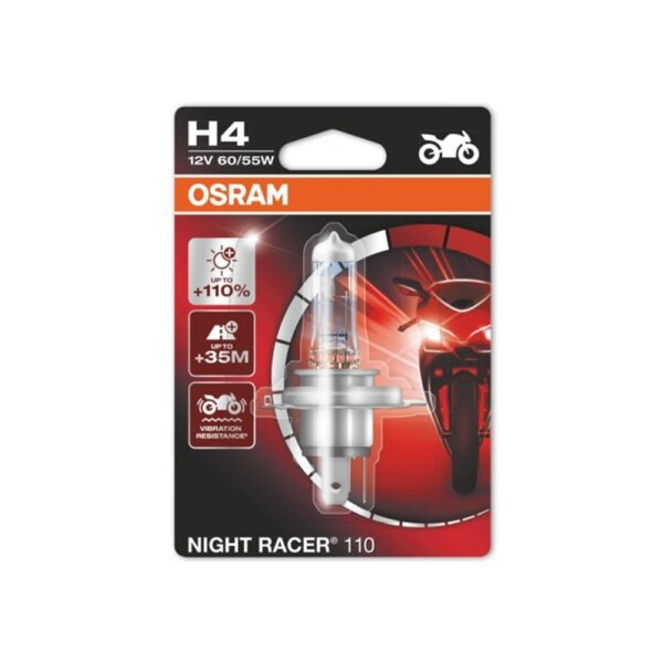 OSRAM- H4 NIGHT RACER 110 64193 NR1 60/55W 12V