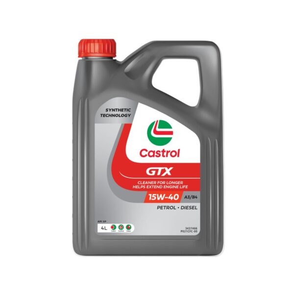 CASTROL- GTX 15W40 (PART SYN 7466)