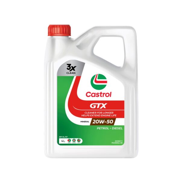 CASTROL- GTX 20W50 AS