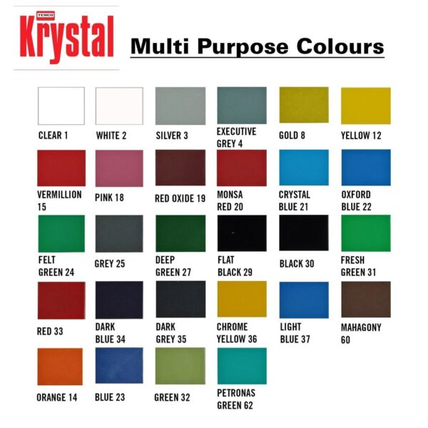 KRYSTAL- STANDARD COLOURS - Image 2
