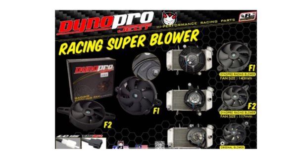 DYNOPRO- RACING COWLING FAN LC135/Y15ZR UNIVERSAL - Image 4