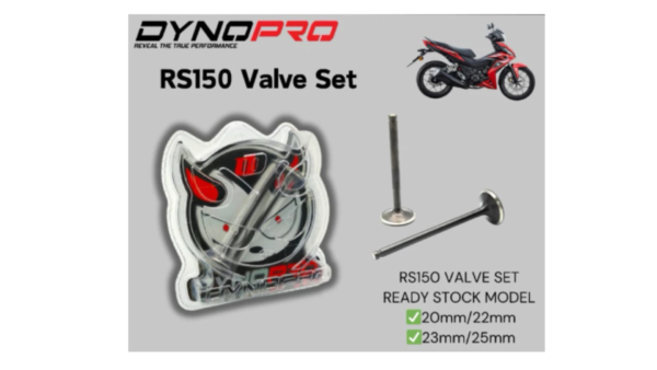 DYNOPRO- RACING VALVE SET RS150/RS/WINNER