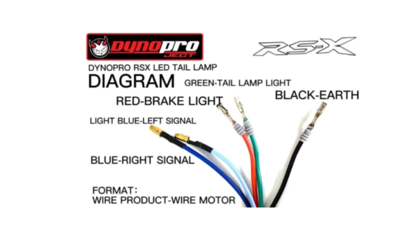 DYNOPRO- TAIL LAMP LED TST RSX150/WINNER - Image 3