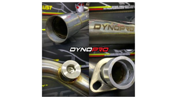 DYNOPRO- EXHAUST 32MM STANDARD OPEN BACK PRESSURE Y15/Y15ZR V1 V2/RS150 - Image 3
