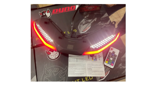DYNOPRO- PILOT LED LIGHT WITH REMOTE YAMAHA Y15/Y15Z