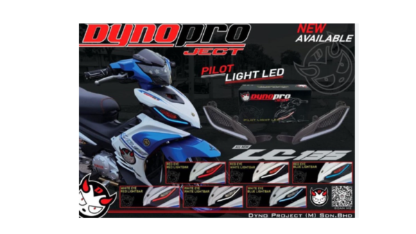 DYNOPRO- PILOT LED LIGHT X-TRACKER YAMAHA LC135 V2-V7