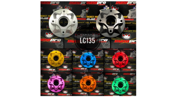 DYNOPRO- SPROCKET HUB CNC YAMAHA LC5S/Y15/Y15ZR/Y16ZR/RSX/RS150/LC4S/LC135