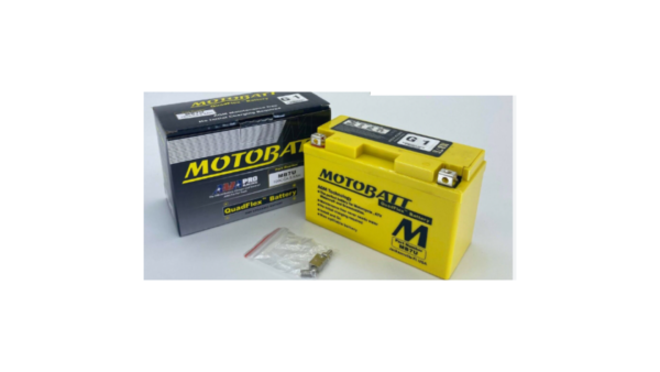 MOTOBATT- QUADFLEX BATTERY DUCATI PANIGALE 1199 1299/TRIUMPH/DAYTONA/KAWASAKI/YAMAHA