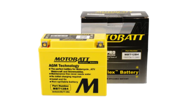 MOTOBATT- QUADFLEX BATTERY DUCATI DIAVEL MONSTER/MULTISTRADA STREET FIGHTER/HYPERMOTARD/TRIUMPH