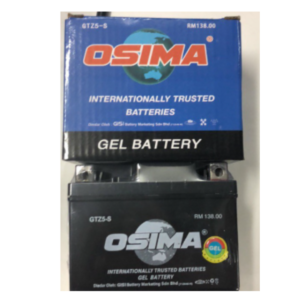 OSIMA- BATTERY(GEL) YAMAHA Y15/Y15ZR/LC135 V2-V6