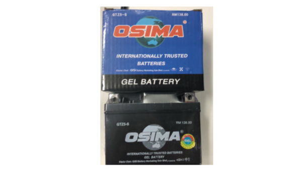 OSIMA- BATTERY(GEL) YAMAHA Y15/Y15ZR/LC135 V2-V6