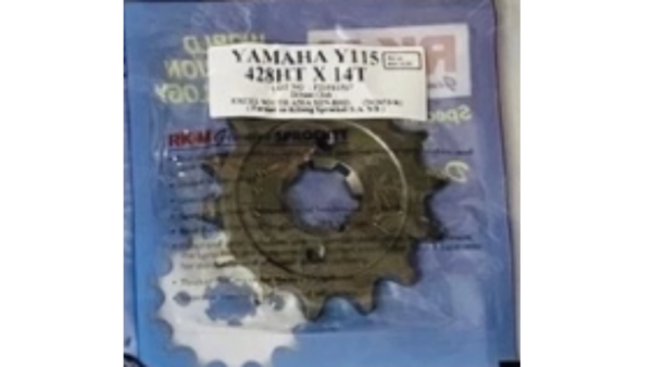 RKM- 428 FRONT SPROCKET YAMAHA SRL115/Y115/L115
