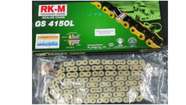 RKM- ORING CHAIN(GOLD) GS415OL