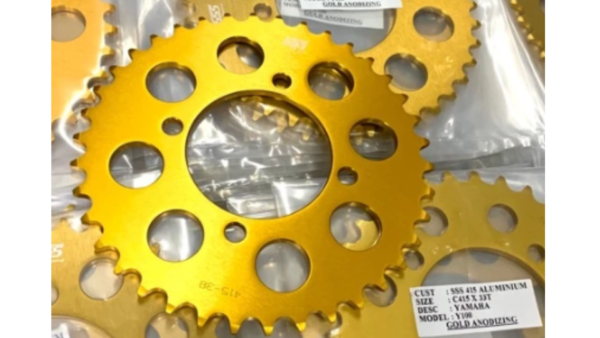 SSS- 415 REAR SPROCKET(ALLOY) YAMAHA RXZ/Y125Z/LC135/Y100/Y110/LAGENDA