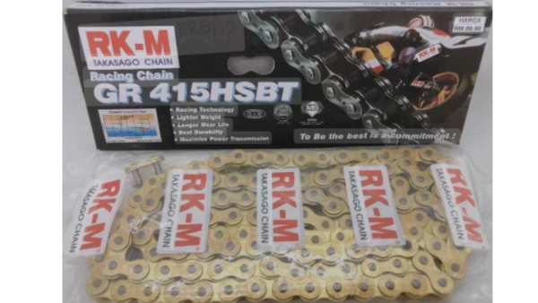 RKM- RACING CHAIN GR415HSBT(GOLD)