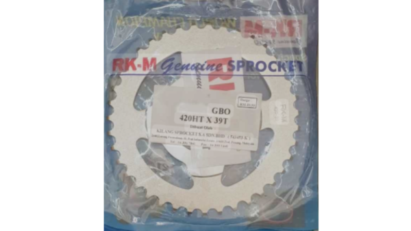RKM- 420 REAR SPROCKET HONDA EX5/GBO/C70/GBOJ
