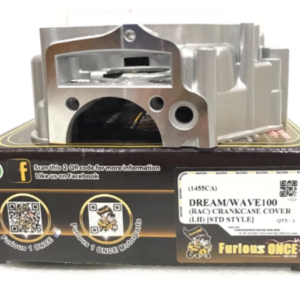 FURIOUSONCE- CRANKCASE COVER RACING (LH) DREAM/WAVE 100