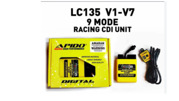 APIDO- RACING CDI UNIT 8 MODE LC135 V1-V7