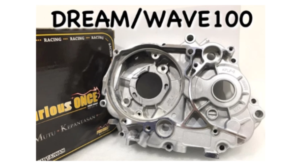 FURIOUSONCE- CRANKCASE COVER RACING (LH) DREAM/WAVE 100 - Image 3