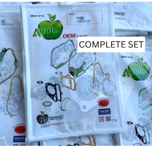APPLE(WHITE)- GASKET COMPLETE SET (ALL MOTOR)