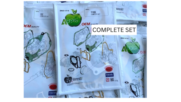 APPLE(WHITE)- GASKET COMPLETE SET (ALL MOTOR)