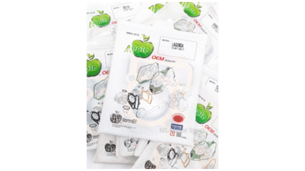 APPLE(WHITE)- GASKET TOP SET (ALL MOTOR)