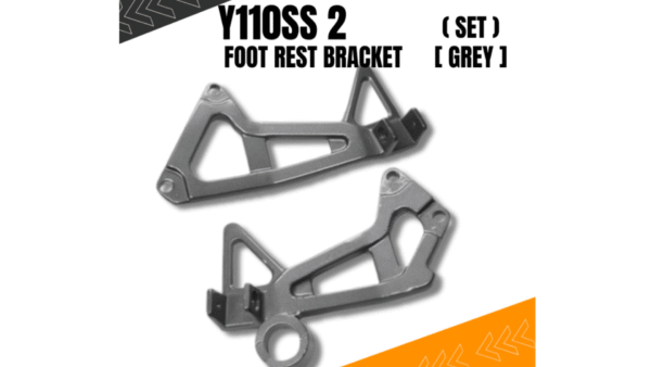 NAKASONE- FOOTREST BRACKET SET (ALL MOTOR) - Image 7