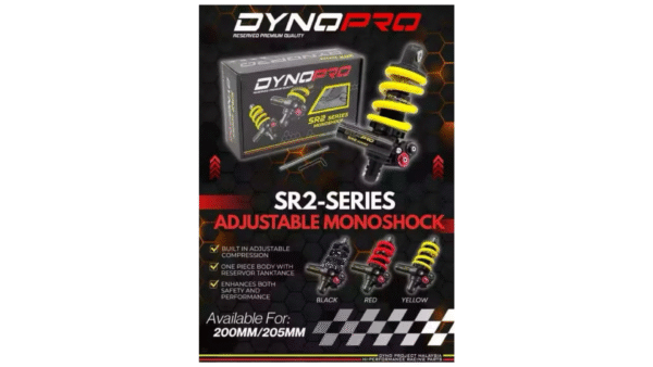 DYNOPRO- REAR ABSORBER/MONOSHOCK SR2 SERIES (ALL MOTOR)
