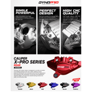 DYNOPRO- BRAKE CALIPER X PRO SERIES (ALL MOTOR)